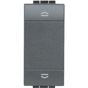 Pulsante doppio saliscendi interbloccato Bticino living