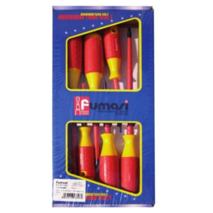 Set 6 pezzi GIRAVITI per elettricista isolati 1000V Fumasi