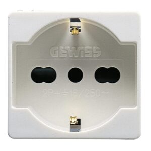 PRESA 2P+T 16A GEWISS