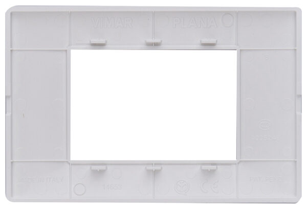 placca 3 moduli Vimar Plana - immagine 3