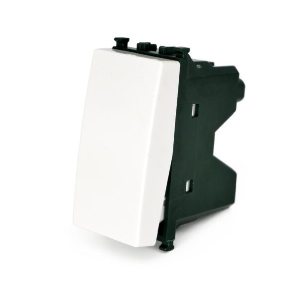 Pulsante compatibile vimar plana 605b bianco