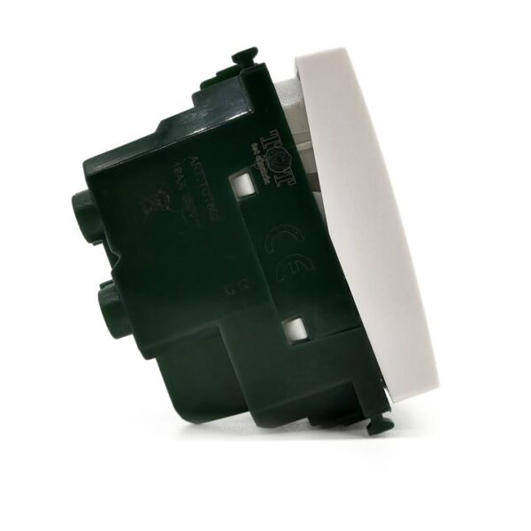 Interruttore bipolare compatibile Vimar Plana 602b bianco - immagine 3