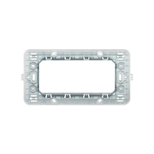 Supporto 4 moduli compatibile Bticino Matix 7004-b