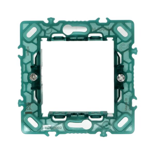Supporto 2 posti compatibile vimar plana z6002 MAPAM