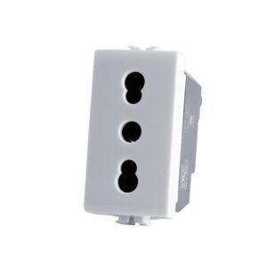 Presa bivalente (10a/16a-250v) compatibile Bticino Matix