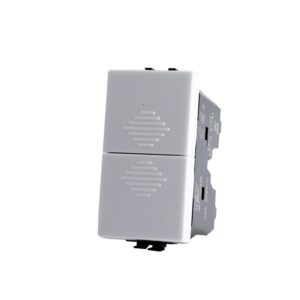 Doppio pulsante (10a-250v) 522b compatibile Bticino Matix