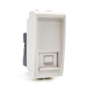 Connettore rete rj45 8 pin utp 823b bianca compatibile Bticino Living