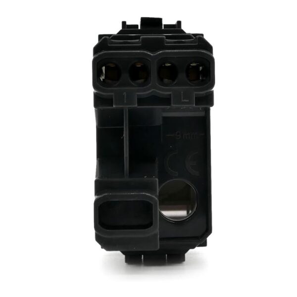 Interruttore unipolare (16a-250v) 801b bianca compatibile Bticino Living - immagine 3