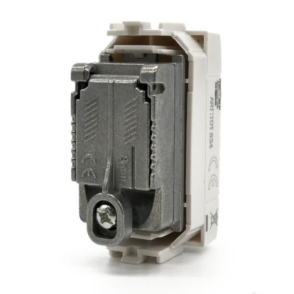 Presa tv passante 834b bianca compatibile Bticino Living - immagine 3