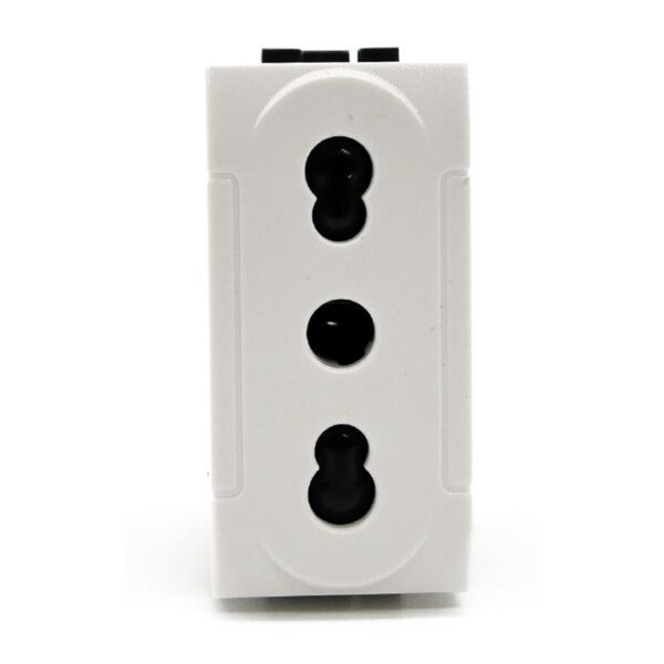Presa bivalente (10a/16a-250v) 818b bianca Bticino Living