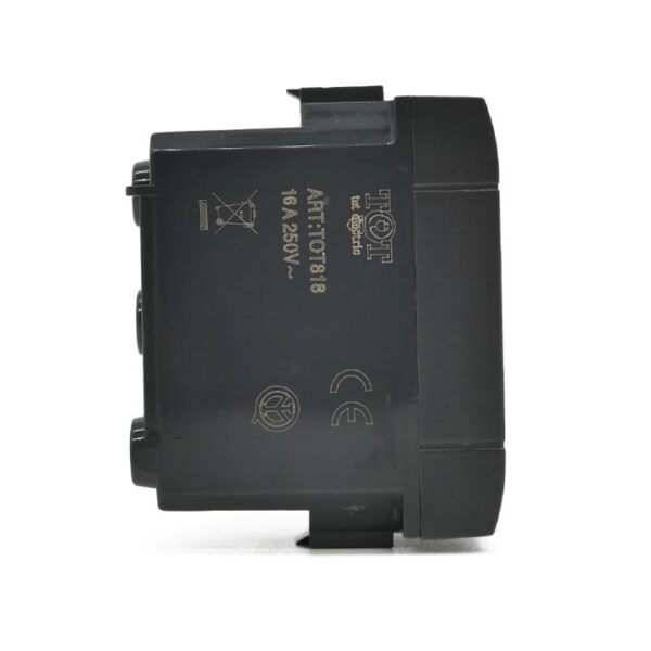 Presa bivalente (10a/16a-250v) 818n nero Bticino Living - immagine 2