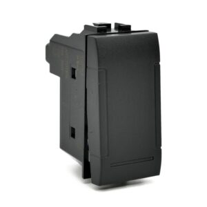 Pulsante unipolare (10a-250v) 805n nero t1 compatibile Bticino Living