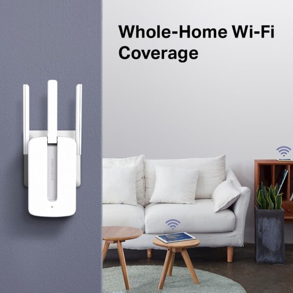 Range extender wi-fi 300mbps 2,4ghz 2 antenne - immagine 4