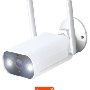 TELECAMERA IP 4MM TUYA 2 K WIFI 2.4 GHZ