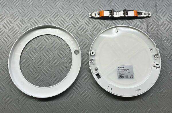 Aron light plafoniera pannello led ST482 con sensore di movimento 3cct - immagine 3