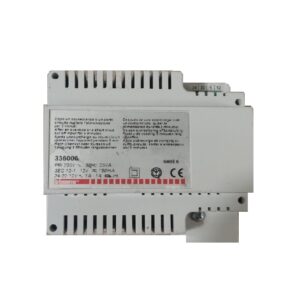 Alimentatore per impianti 8 fili plurifamiliari intercom Bticino Terraneo 336000