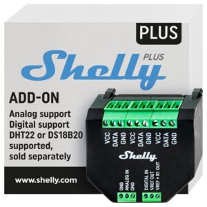 INTERFACCIA SENSORE ISOLATA SHELLY BLUETOOTH E WIFI