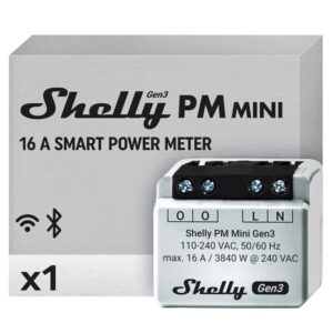 INTERRUTTORE INTELLIGENTE SHELLY 1 CONTATTO NO WIFI BLUETOOTH