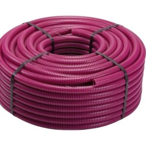 Dielettrix TUBO CORRUGATO FLESSIBILE Diametro 25 LILLA MT.50