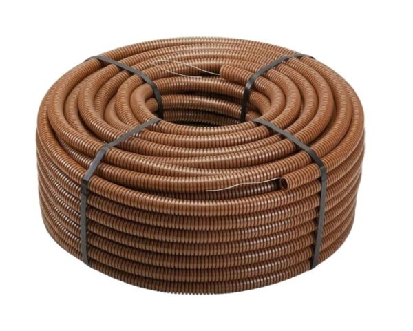 Dielettrix TUBO CORRUGATO FLESSIBILE Diametro 25 MARRONE MT.50