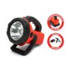 VELAMP Faro LED ricaricabile 10W con lampeggiante rosso - immagine 9