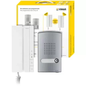 Kit citofonico monofamiliare Voxie 40540+40141 - K40540.E