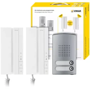 Kit citofonico bifamiliare Voxie 40540+40142 - K40540.E2