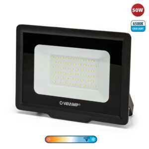 PADLIGHT POWER, proiettore LED SMD 100W, IP65, nero, 6500K