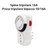 VELAMP Programmatore giornaliero meccanico, programmi da 15 minuti - 10/16A - immagine 4