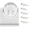 VELAMP Rilevatore di movimento compatto ip44 nero - immagine 6