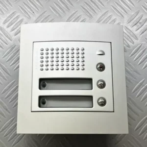 BTicino 332120 Modulo Fonico Analogico - Bianco PIU' CORNICE ESTERNA E PULSANTI
