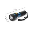 VELAMP Torcia led 1w 2aa in alluminio e rubber impulse - immagine 5