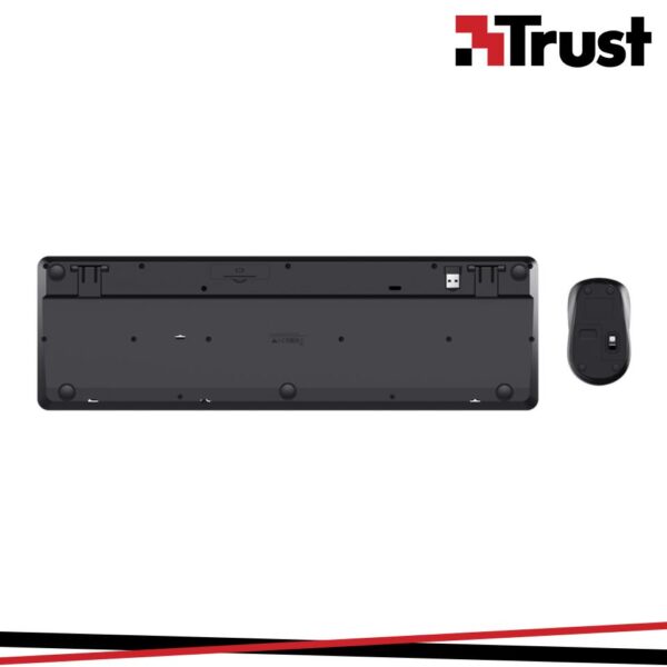 TRUST Tkm-360 wireless silent keyboard and mouse set - immagine 5