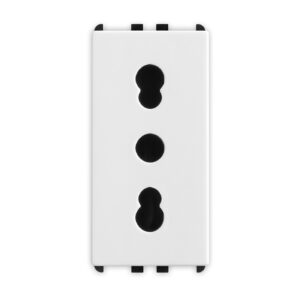 PIXIA Presa 2P+T 16A P17/11 White