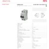 ELETTRA SRL AEG - AEGDDM45AC32/030 INT.DIFF.DDM+ 1+N 32A 4,5KA AC 2M 695201 - immagine 2