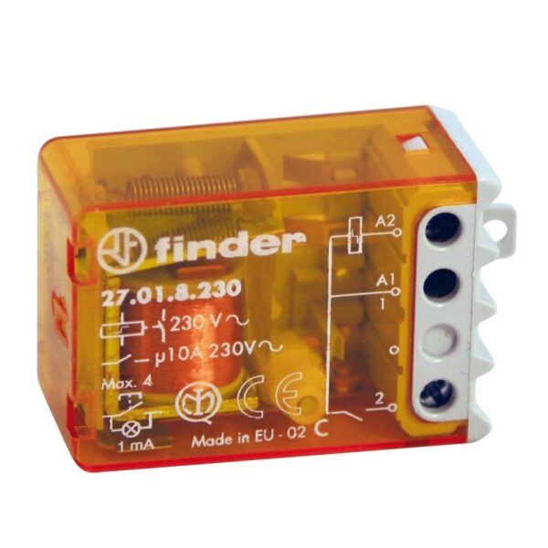 Finder relè interruttore ad impulsi 230v 27018230