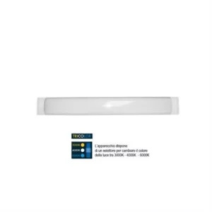 POLIPLAST LED PLAFONIERA LINEARE 90CM 30W 2400LM GIORGIA