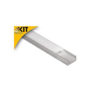 POLIPLAST KIT PROFILO IN ALLUMINIO ALLUMINIO 8MM 2MT