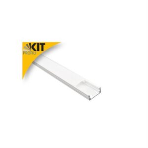 POLIPLAST KIT PROFILO IN ALLUMINIO BIANCO 8MM 2MT