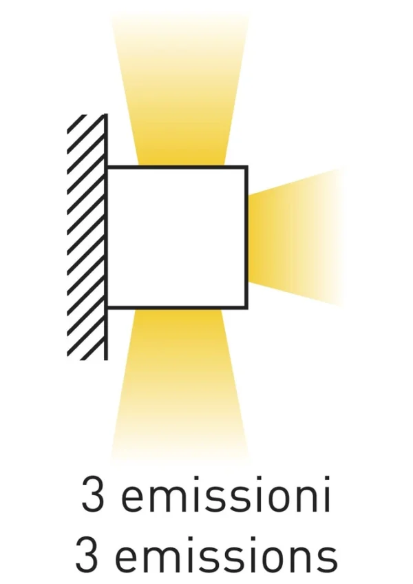 BOT LIGHTING SRL - BTLSEGOVIA110C APPLIQUE LED IP54 10W 4000K CORTEN - immagine 4