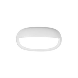 POLIPLAST CORNICE BIANCA OVALE CON PALPEBRA PER 401041