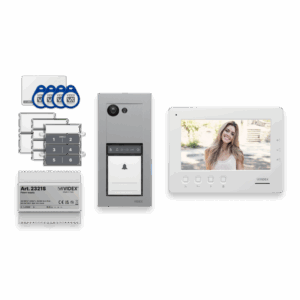 VIDEX Kit videocitofonico per sistema VX2300. Soluzione espandibile ERAKIT23G6788