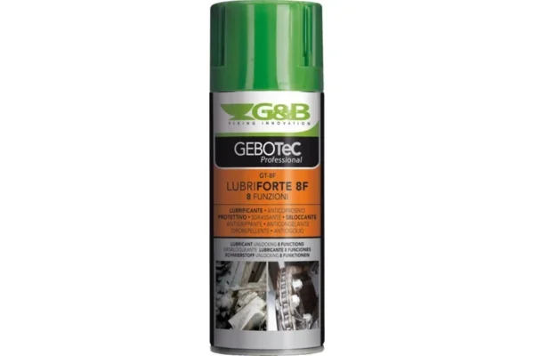 g&b GEBOTEC Professional Spray tecnici GT-8F LUBRIFICANTE PROTETTIVO 8 FUNZIONI