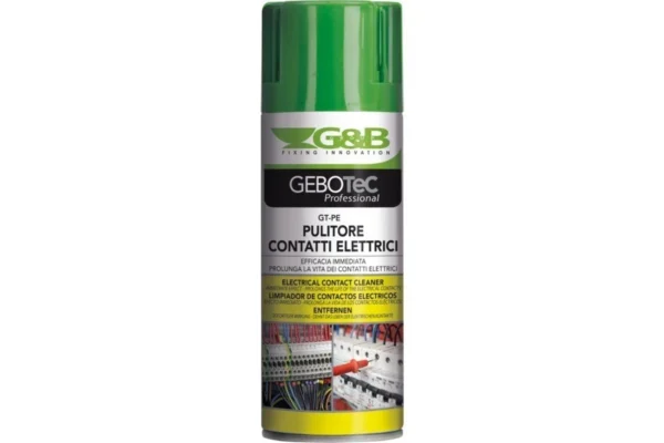 G&B FISSAGGI GEBOTEC Professional Spray tecnici GT-PE PULITORE CONTATTI