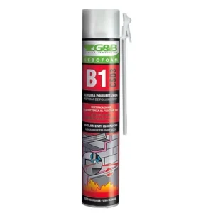 G&B FISSAGGI SCHIUMA POLIURETANICA B1 AUTOESTING.ML.750 MANUALE