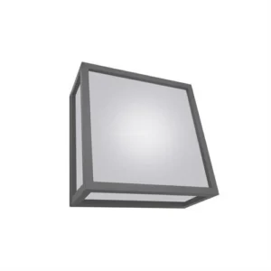 POLIPLAST PLAFONIERA MURO 2xE27 SOFIA ANTRACITE