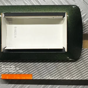 BTICINO LIVING LIGHT INTERNATIONAL L4804VT PLACCA 4 POSTI MODULI VERDE METALLIC