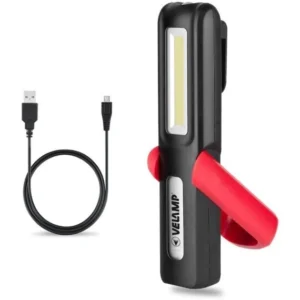 Velamp Torcia led da lavoro con gancio high power 2x3w multifunzione davy