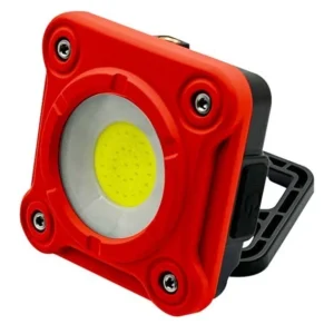 VELAMP FARGO: Lampada da lavoro 10W LED COB ricaricabile 1000 lumen