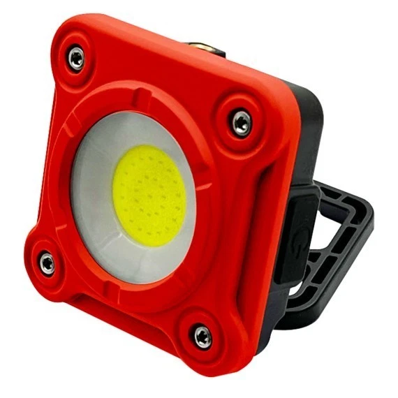 VELAMP FARGO: Lampada da lavoro 10W LED COB ricaricabile 1000 lumen